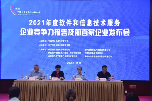 2021年度软件和信息技术服务企业竞争力报告 技术服务驱动行业新格局，前百家企业榜单重磅发布